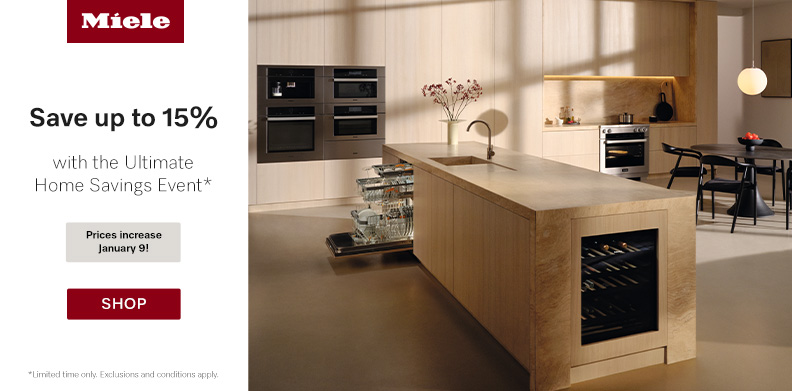 MIELE ULTIMATE HOME SAVINGS EVENT