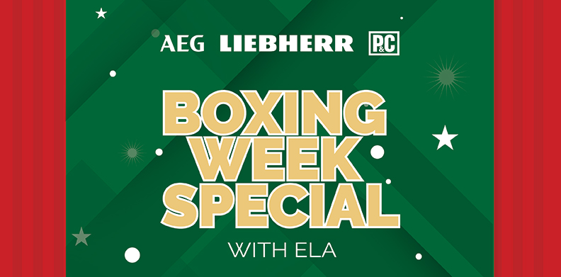AEG LIEBHERR AND P&C BOXING WEEK SPECIAL
