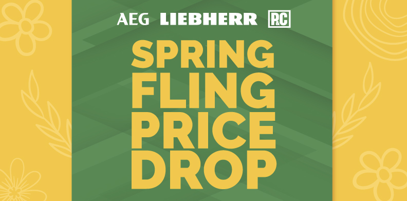 AEG LIEBHERR P&C SPRING FLING PRICE DROP