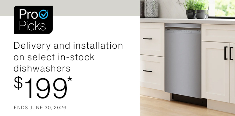 DISHWASHER DELIVERY AND INSTALLATION